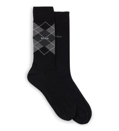 Lot de 2 paires de chaussettes Argyle (39-42), Casuel, Coton - BOSS - Modalova