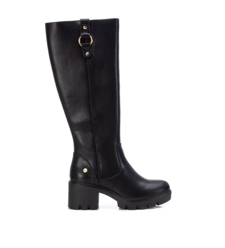 NEGRO Bottes 141542 - Hauteur du talon 6cm (37), 5 à 8 cm, Fermeture éclair, Casuel - Xti - Modalova