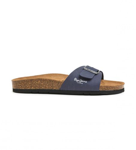 PMS90109 Sandales Bio Single Chicago (40), Plat, Aucun, Casuel, Marine - Pepe Jeans - Modalova