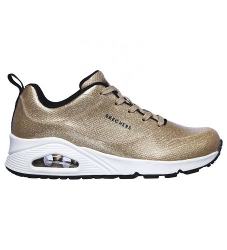 Chaussures Uno Diamond Shatter (37), Doré, 3 à 5 cm, Lacets, Casuel - Skechers - Modalova