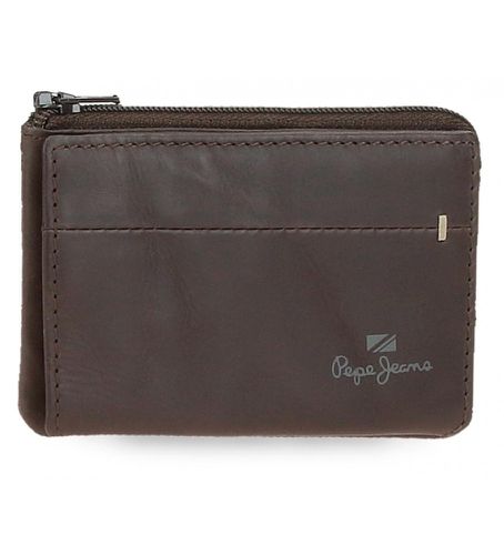 Unisex. 7840232 Portefeuille en cuir - Porte-cartes en cuir Staple Brown (OSFA), Marron, Casuel - Pepe Jeans - Modalova