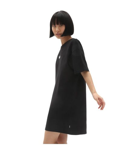 VN0A4RU2BLK1 Robe Center Vee noire (S), Casuel, Coton, Manche courte - Vans - Modalova