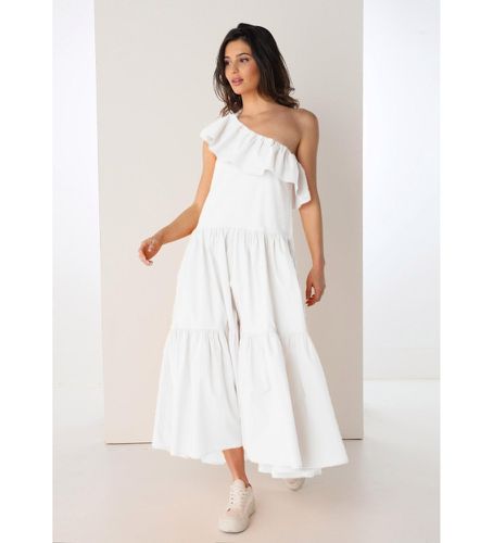 Robe midi décolletée (M), Casuel, Coton, Sans manches / bretelles - Victorio & Lucchino, V&L - Modalova