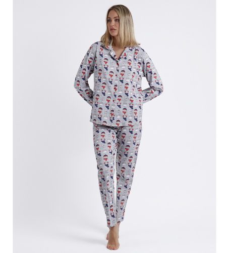 Pyjama à manches longues Good Morning Mouse (S), Homewear, Coton, Manche longue - Admas - Modalova