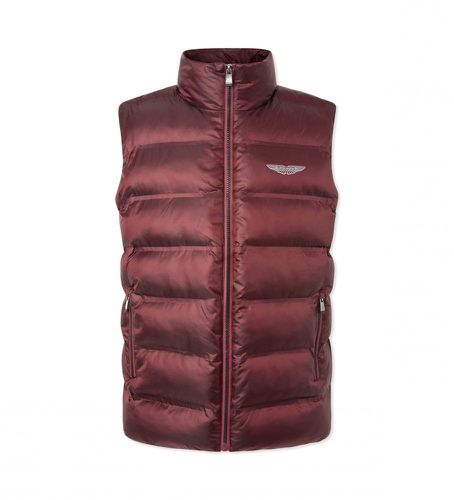 HM402986 Gilet Sonic marron (M), Casuel, Grenat, Polyester - Hackett London - Modalova