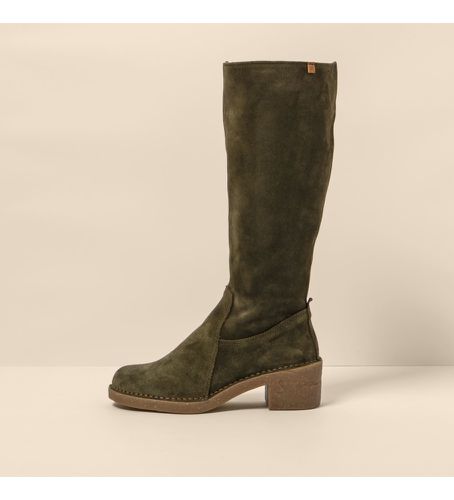 FE005_0G3 Bottes en cuir N5663 Ticino - Hauteur du talon 5,5cm (36), 5 à 8 cm, Fermeture éclair, Casu - El Naturalista - Modalova