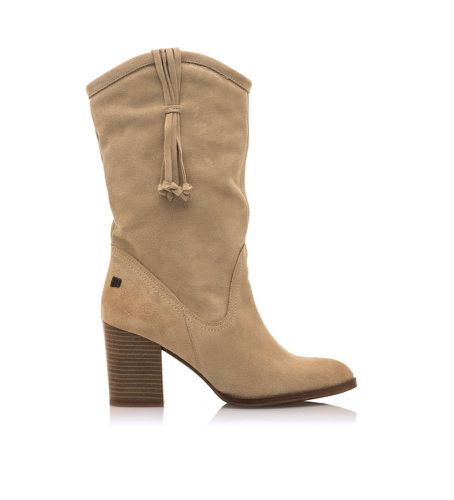 Bottes en cuir Uma -Hauteur du talon 7,5cm (36), 5 à 8 cm, Fermeture éclair, Casuel - Mustang - Modalova