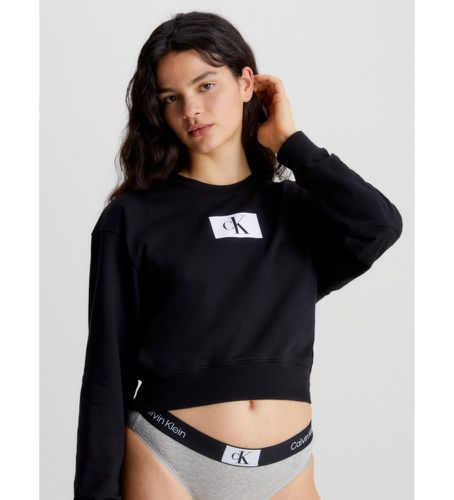 QS6942E Sweat-shirt confort CK96 (XS), Homewear, Manche longue, Le coton biologique, Durable - Calvin Klein - Modalova