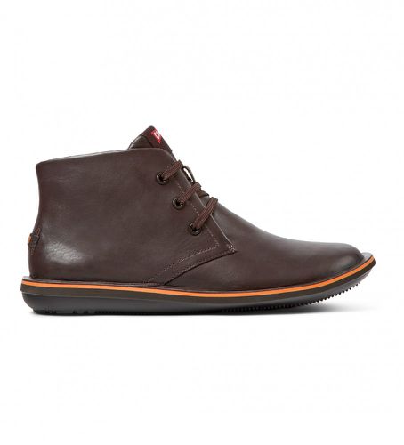 Bottines en cuir Beetle marron (41), Plat, Lacets, Casuel - Camper - Modalova