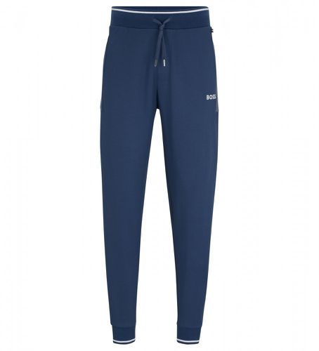 Pantalon de surv?tement ? logo brod (S), Bleu, Casuel, Coton - BOSS - Modalova