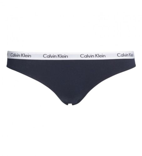 D1617A Culotte string noire (XS), Casuel, Coton, Élasthanne - Calvin Klein - Modalova