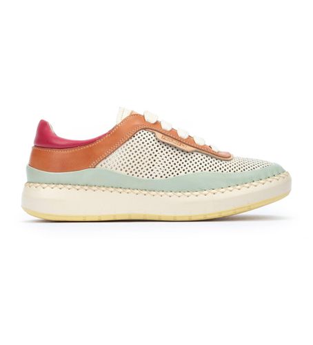 W6B-6944C3 Baskets Mesina en cuir multicolore (37), Plat, Lacets, Casuel - Pikolinos - Modalova