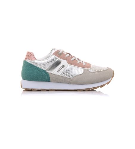 Sai Sneakers blanc (37), Plat, Lacets, Casuel, Multicolore - Mustang - Modalova