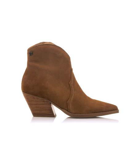 Bottines en cuir Missouri marron - Hauteur du talon 5cm (36), 3 à 5 cm, Fermeture éclair, Casuel - MTNG - Modalova