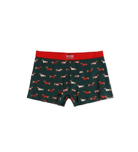 Boxer Chiens verts (M), Homewear, Coton - Admas - Modalova