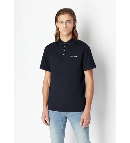 NZF80Z8H4Z1510 Polo en coton (S), Casuel, Classique, Manche courte - Armani Exchange - Modalova