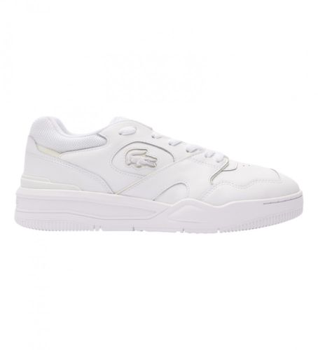 SMA0110_21G Lineshot Premium Leather Sneakers (44), Cuir, Blanc, Plat, 1 à 3 cm, Lacets, Casuel - Lacoste - Modalova