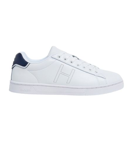 HMS21393 Harper One Leather Sneakers (41), Cuir, Blanc, Plat, Lacets, Casuel - Hackett London - Modalova