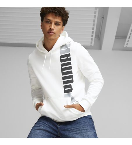 Essential Logo Lab Sweatshirt (XL), Blanc, Casuel, Coton, Manche longue - Puma - Modalova