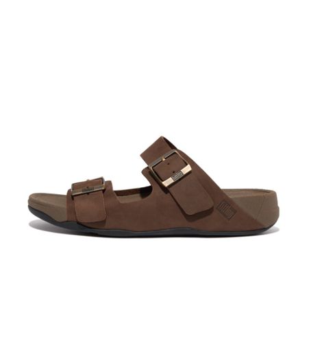 GD2-167 Sandales en cuir Gogh Moc marron (44), Plat, Aucun, Casuel - Fitflop - Modalova