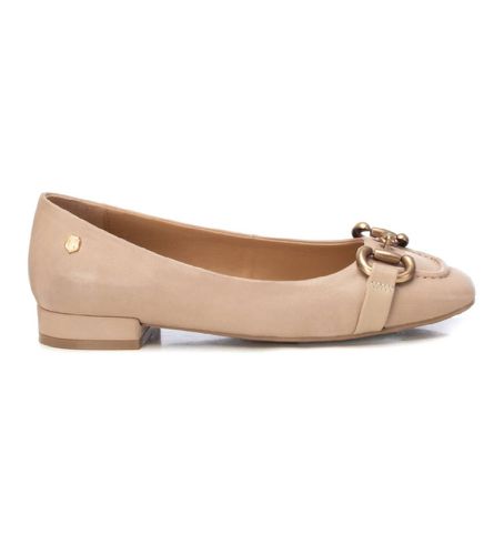 BEIGE Chaussuress 161449 marron (38), Cuir, Plat, 1 à 3 cm, Aucun, Casuel, Classique - Carmela - Modalova