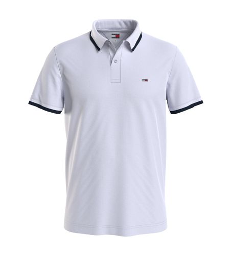 DM0DM18313 Polo uni (L), Casuel, Coton, Manche courte - Tommy Jeans - Modalova