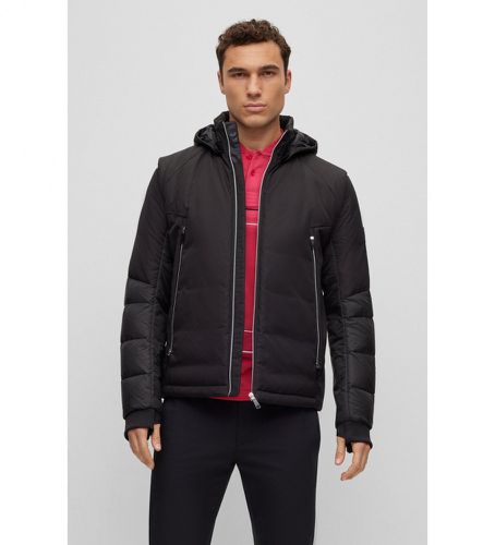 Veste Juniper noire (M), Casuel, Polyamide, Manche longue - BOSS - Modalova