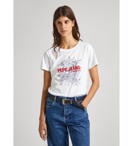 PL505733 T-shirt Ines (XS), Casuel, Coton, Manche courte, Durable - Pepe Jeans - Modalova