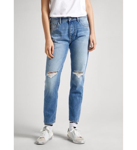 PL204591RG8 Jeans Tapered Hw (25/30), Casuel, Coton, Denim - Pepe Jeans - Modalova