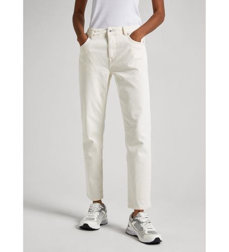 PL204591WI5 Jeans Tapered blanc cassé (24/28), Casuel, Coton, Denim, Durable - Pepe Jeans - Modalova