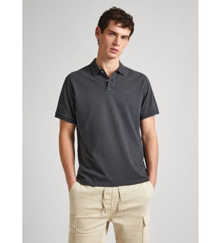 PM542099 Polo New Oliver (S), Casuel, Gris, Coton, Manche courte, Durable - Pepe Jeans - Modalova