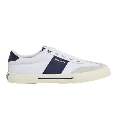 PMS31042 Kenton Strap Sneakers (40), Blanc, Tissu, Plat, Lacets, Casuel - Pepe Jeans - Modalova