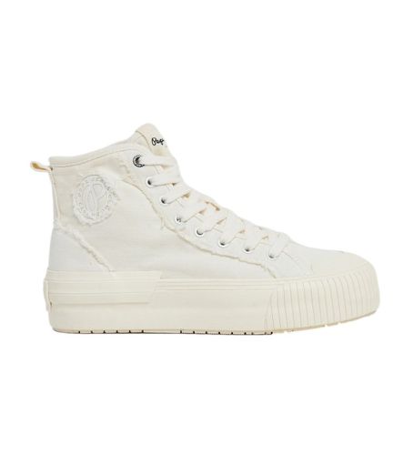 PLS31553 Trainers Samoi Soft (36), Blanc, Tissu, Plat, Lacets, Casuel, Durable - Pepe Jeans - Modalova