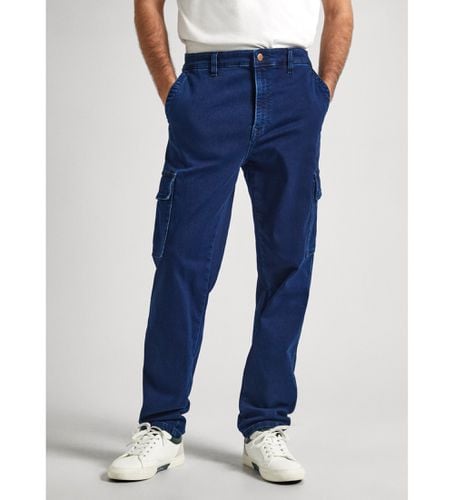 PM207644 Jeans Relaxed Cargo (34/32), Casuel, Coton, Denim, Marine - Pepe Jeans - Modalova