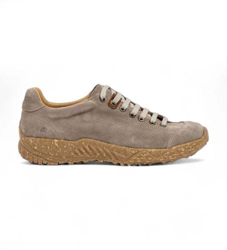 Unisex. 256221320005_020 Baskets en cuir N5622 Gorbea (41), Beige, Plat, Lacets, Casuel - El Naturalista - Modalova