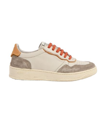 Unisex. 2584012C2005_0MU Baskets en cuir N5840 Geo off (44), Blanc, Plat, Lacets, Casuel - El Naturalista - Modalova