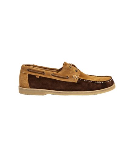 Unisex. 2596312C9005_0MU Mocassins en cuir N5963 Plantae marron (36), Plat, Aucun, Casuel - El Naturalista - Modalova