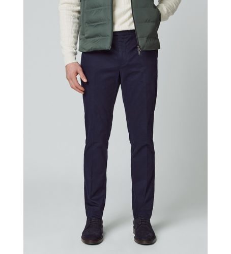 HM212487 Pantalon chino Kensington (30/28), Casuel, Coton, Marine - Hackett London - Modalova