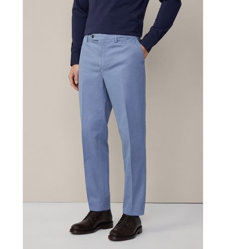 HM212488 Sanderson Classic Fit Chino Trousers (32/34), Bleu, Casuel, Coton, Classique - Hackett London - Modalova