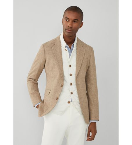 HM443333 Blazer Mouline (38/30), Casuel, Coton, Classique, Manche longue - Hackett London - Modalova