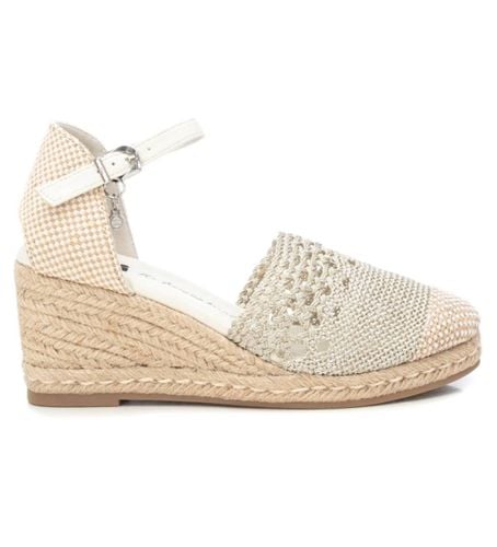 Wedges 142333 -Hauteur 6cm wedge (39), Tissu, 5 à 8 cm, Boucle, Casuel - Xti - Modalova