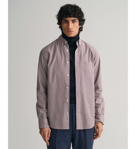 Chemise à coupe régulière écossais (L), Casuel, Coton, Manche longue - Gant - Modalova