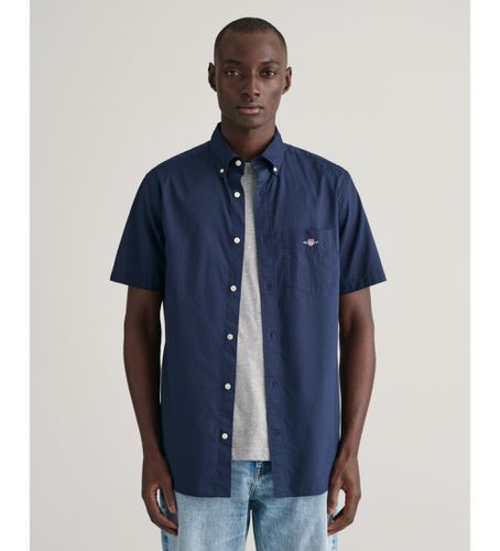 Chemise à manches courtes, coupe régulière, en popeline (M), Casuel, Coton, Manche longue - Gant - Modalova