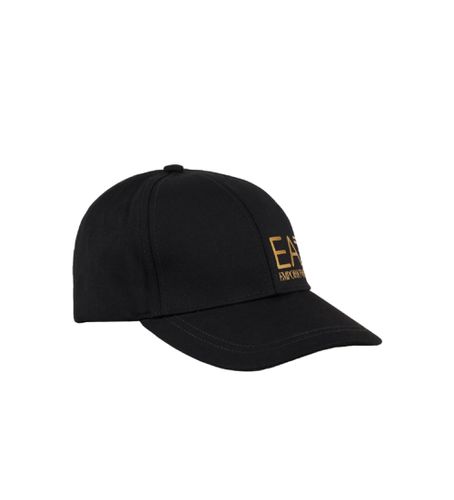 Unisex. 247088_CC010 Casquette de baseball noire (M), Casuel, Coton - EA7 - Modalova