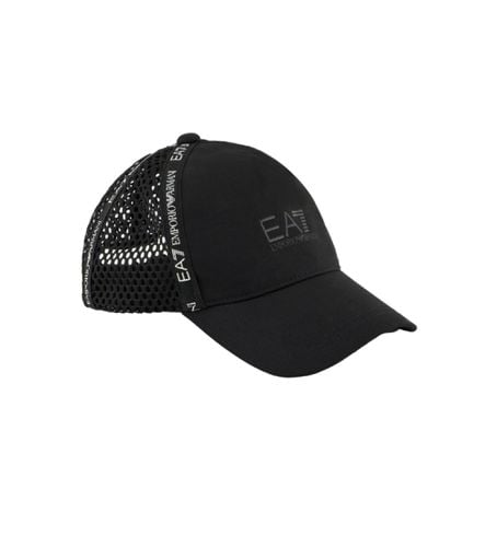 Unisex. 240146_4R106 Casquette Reja noire (M), Casuel, Coton - EA7 - Modalova