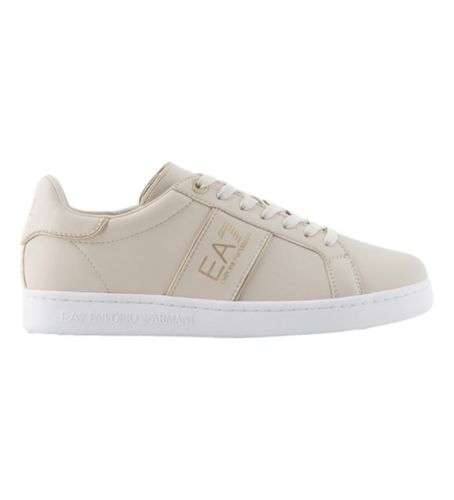 Unisex. X8X102_XK346 Classic Logo Leather Sneakers (44), Cuir, Plat, Lacets, Casuel - EA7 - Modalova