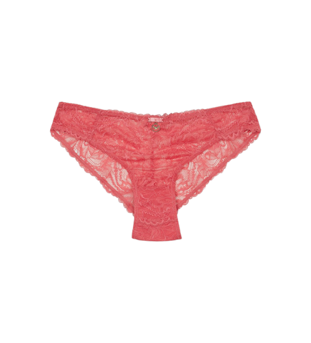 R206 Culotte en dentelle corail (M), Homewear, Polyester - Emporio Armani - Modalova