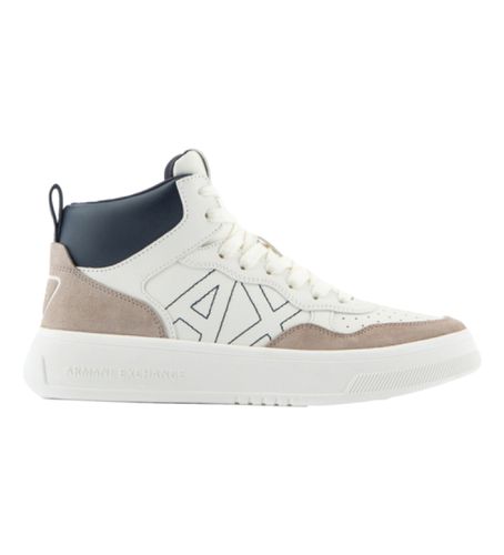 XDZ024XV579S030 Trainers High Top (35), Blanc, Plat, Lacets, Casuel - Armani Exchange - Modalova