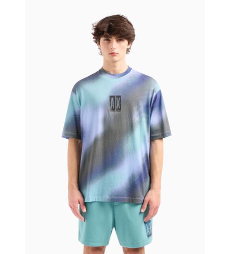 DZMJNZJH4Z75AE T-shirt en coton tricoté (L), Casuel, Manche courte - Armani Exchange - Modalova