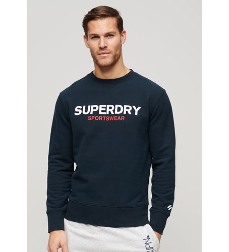 M2013529A Sweatshirt ample Sportswear (L), Casuel, Coton, Manche longue, Marine - Superdry - Modalova